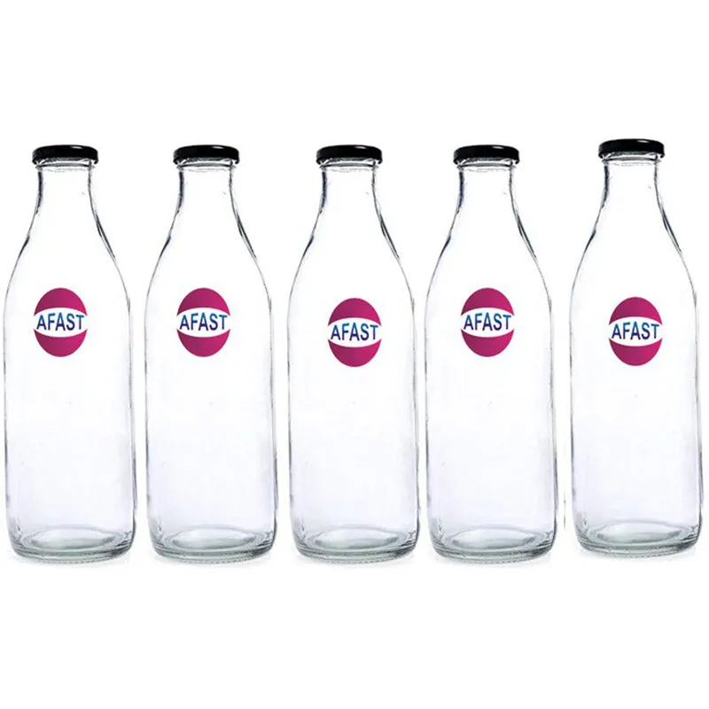 Nikolay Milk Bottle (200 mL Each) - Set Of Five media 1