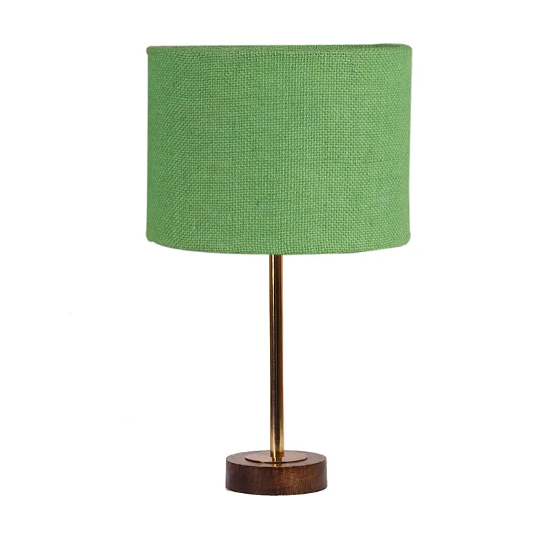 Sienna I Rodin Wooden Table Lamp - Green,Gold,Brown media 4