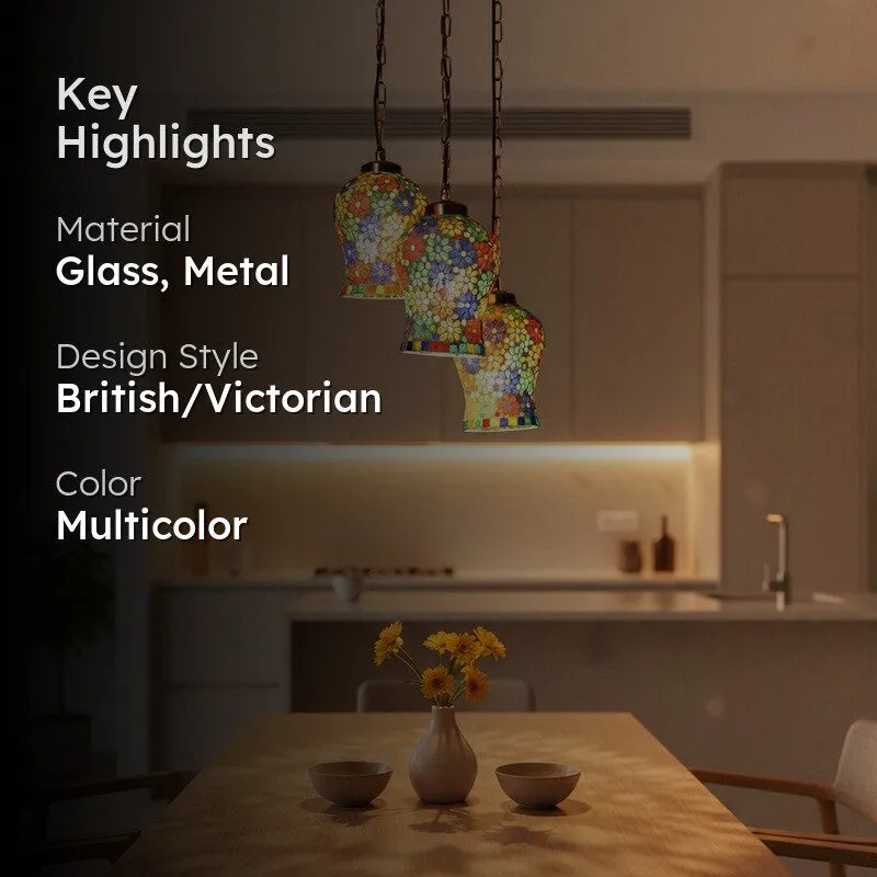 Aurelia Glass Ceiling Lamp - Multicolor media 2