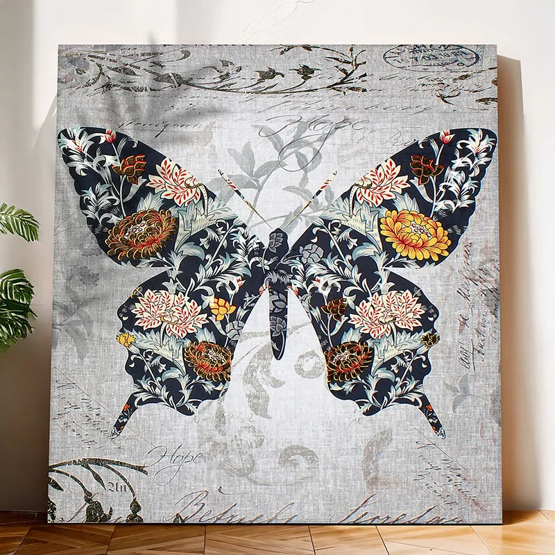 Floral Titli Canvas Wall Art media 4