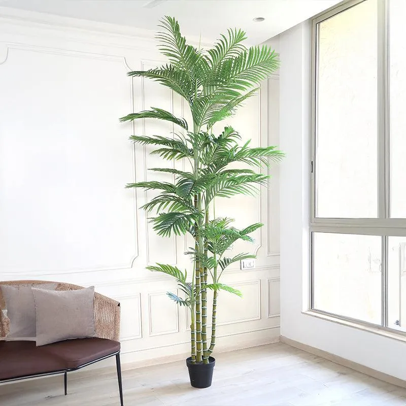 Verde Vita Artificial Plant With Black Plastic Pot - 8.6 Feet media 3