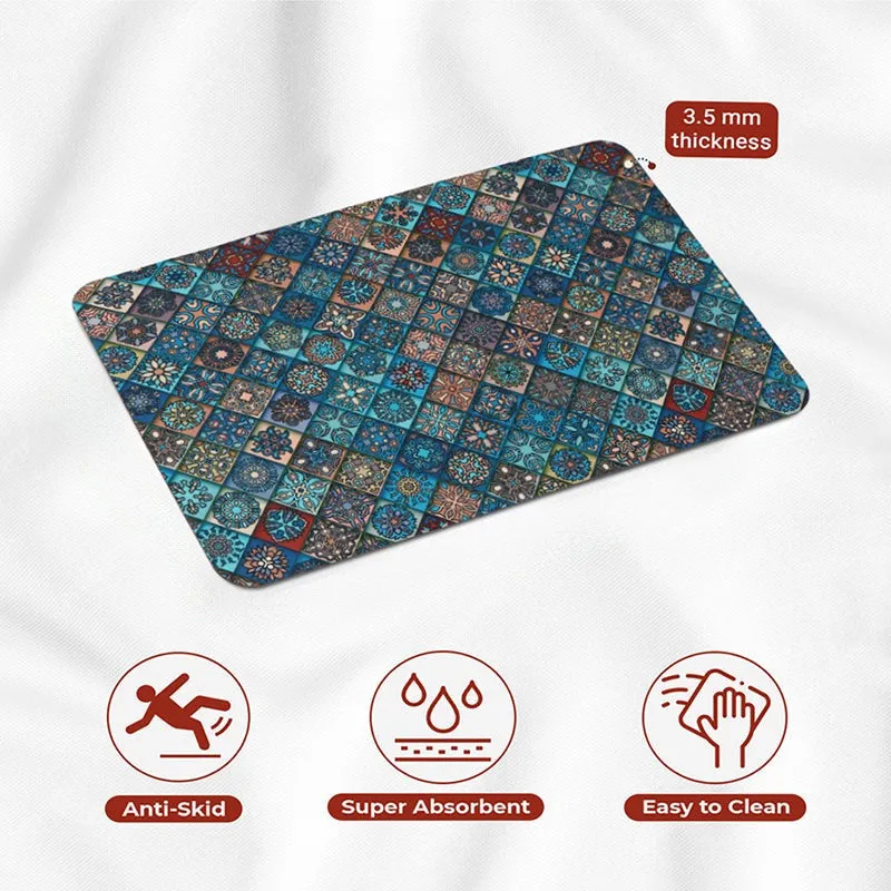 Marrackesh Mist Anti-Skid Bath Mat media 7