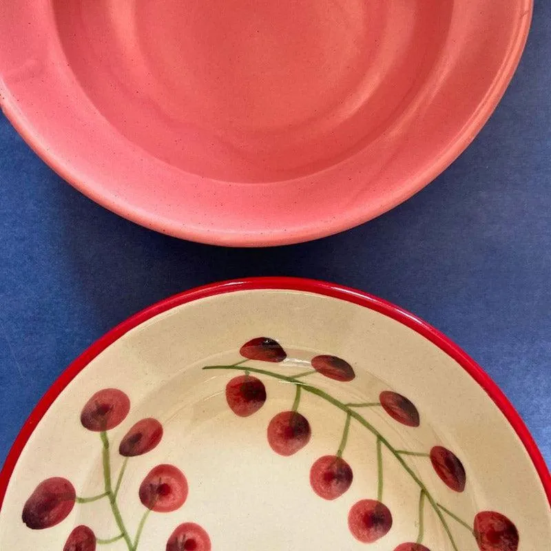 Fern Pasta Plate - Set of Two media 3