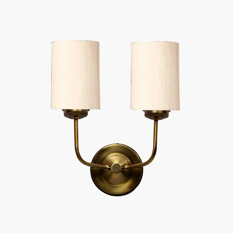 Lumoire Duo Metal Wall Lamp - Beige media 5