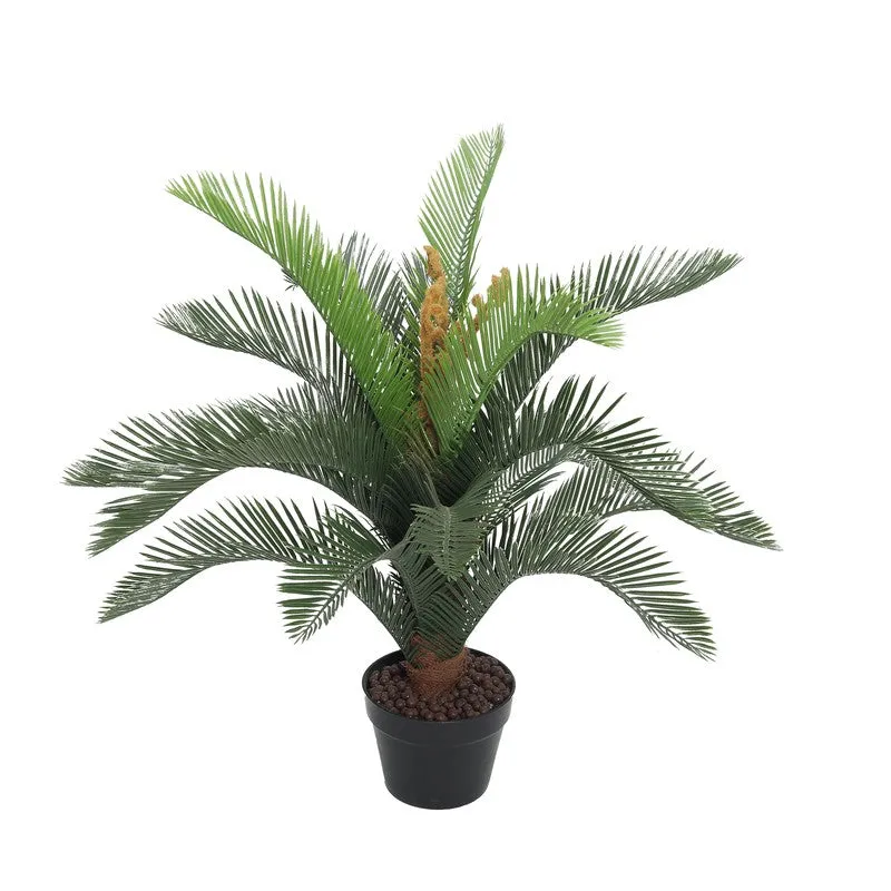 LeafCraft Artificial Plant With Black Plastic Pot - 2.5 ft media 5
