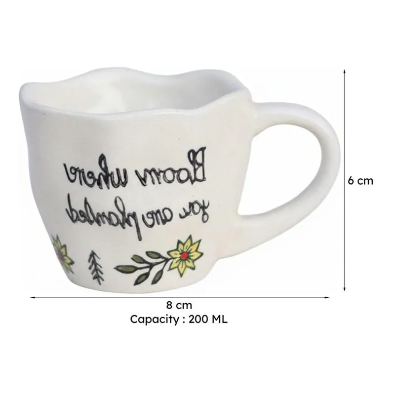 Bloom Ceramic Tea Cup (200 mL) media 6