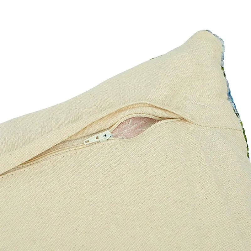 EdenPetals Cushion Covers (Blue) - Set Of Three media 5