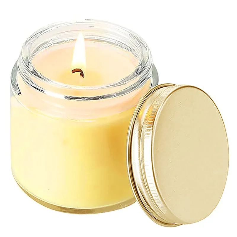 Geode Scented Candle (Lemongrass) - Set Of Four media 5