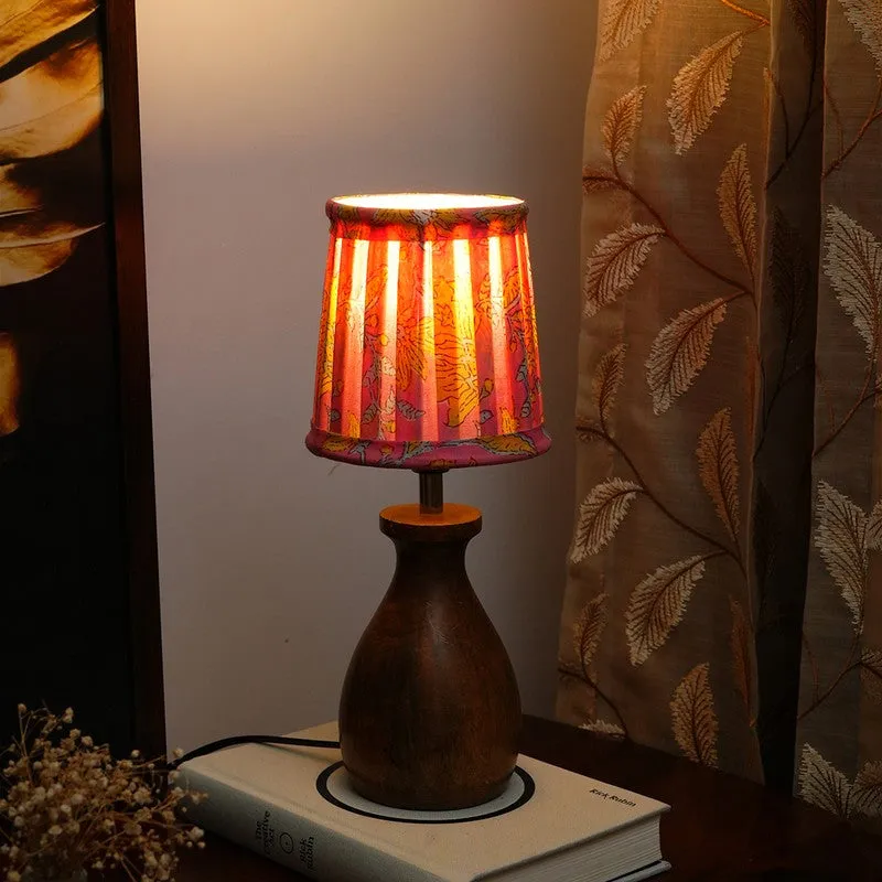 Verdant Cotton Table Lamp - Pink media 1