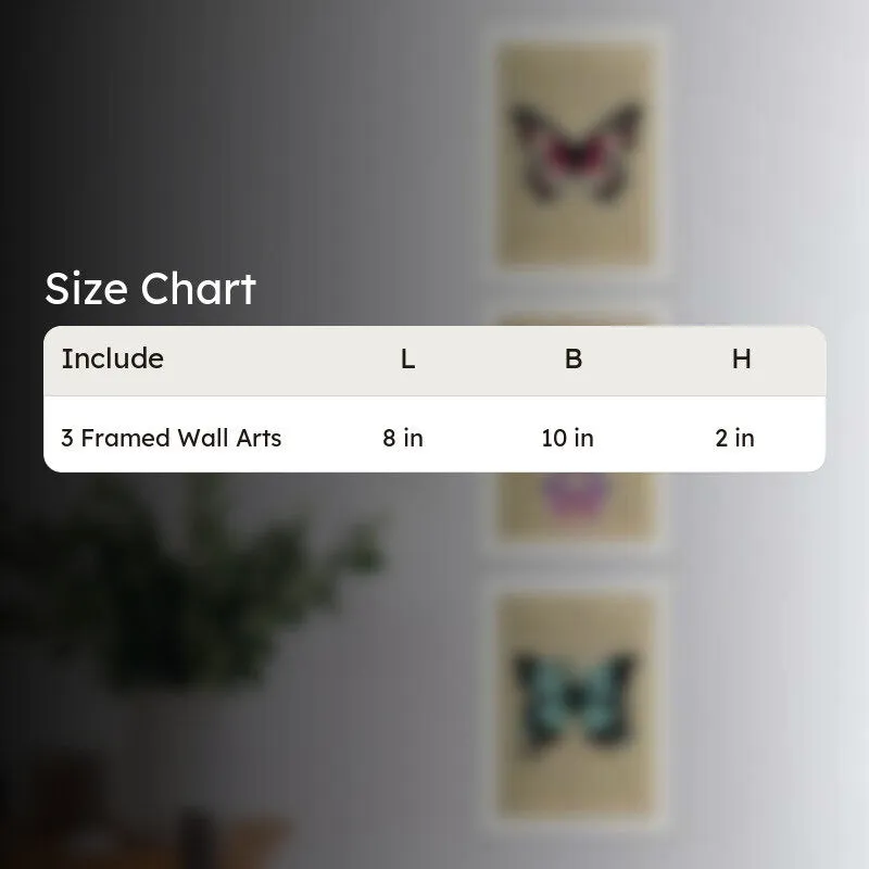 Flutter Fam Wall Art - Set Of Three media 4