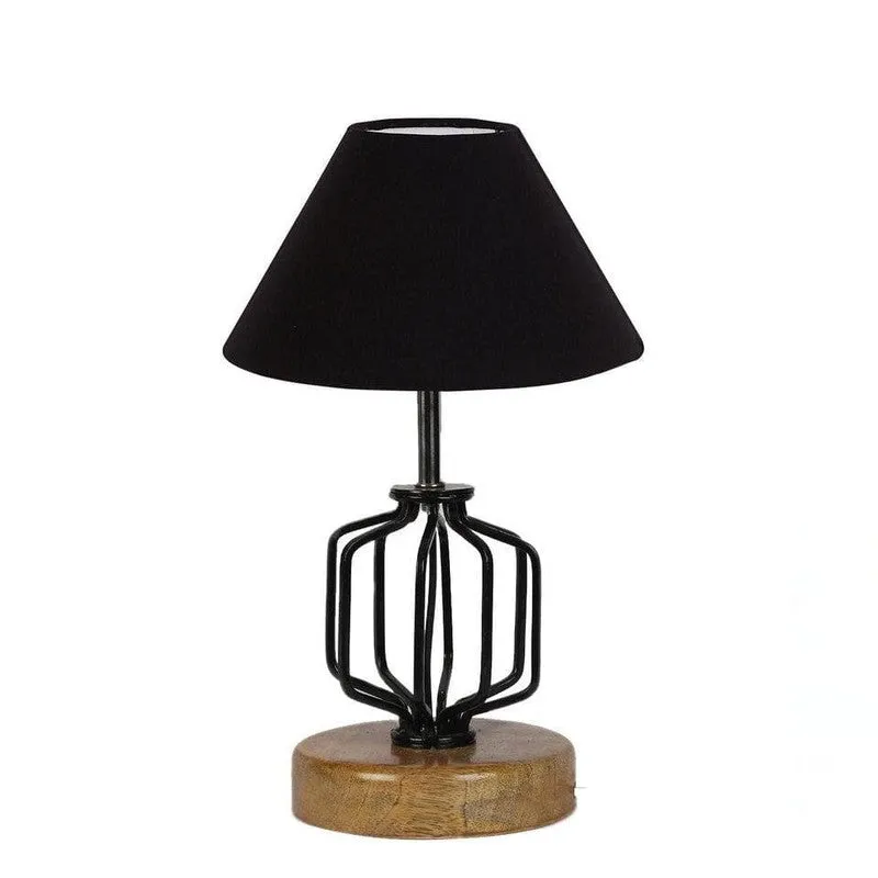 Cosmo Fabric Table Lamp - Black media 5