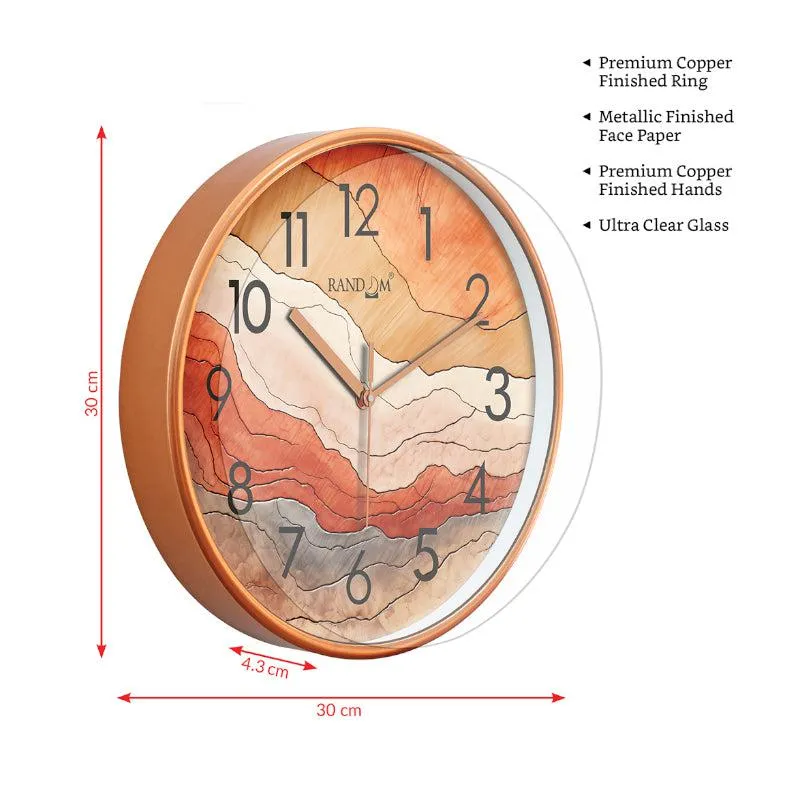 Samra Abstract Wall Clock media 5