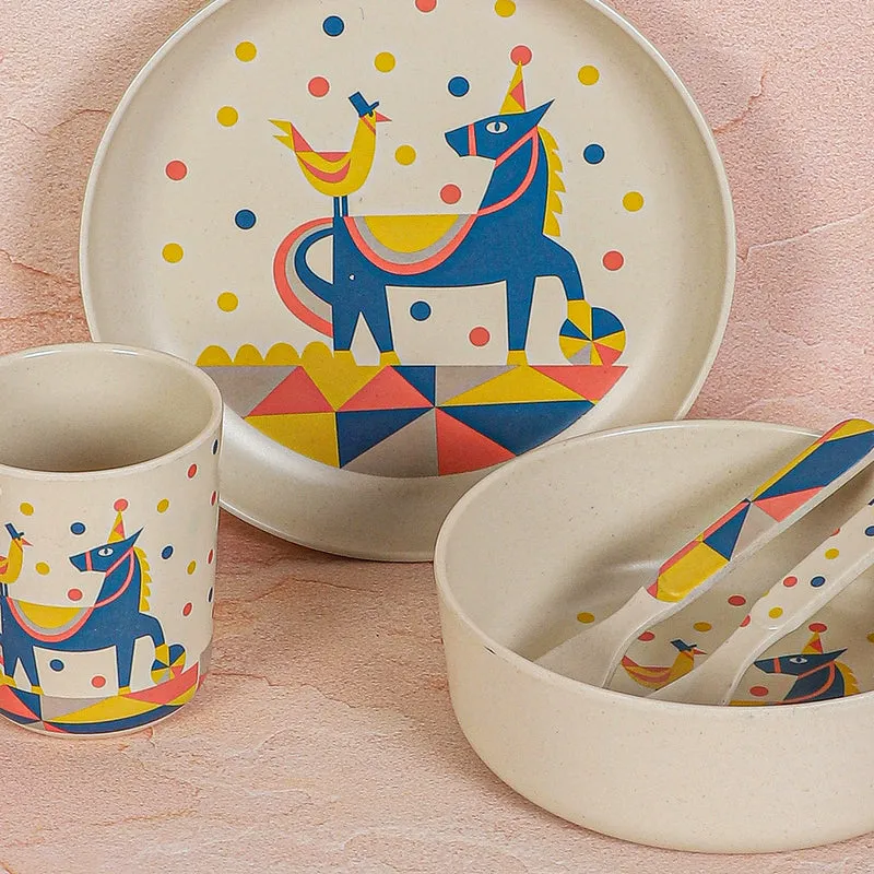 Circus Party Dinner Set - Five Piece Set media 3