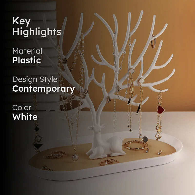 World Tree Jewellery Organizer - White media 2