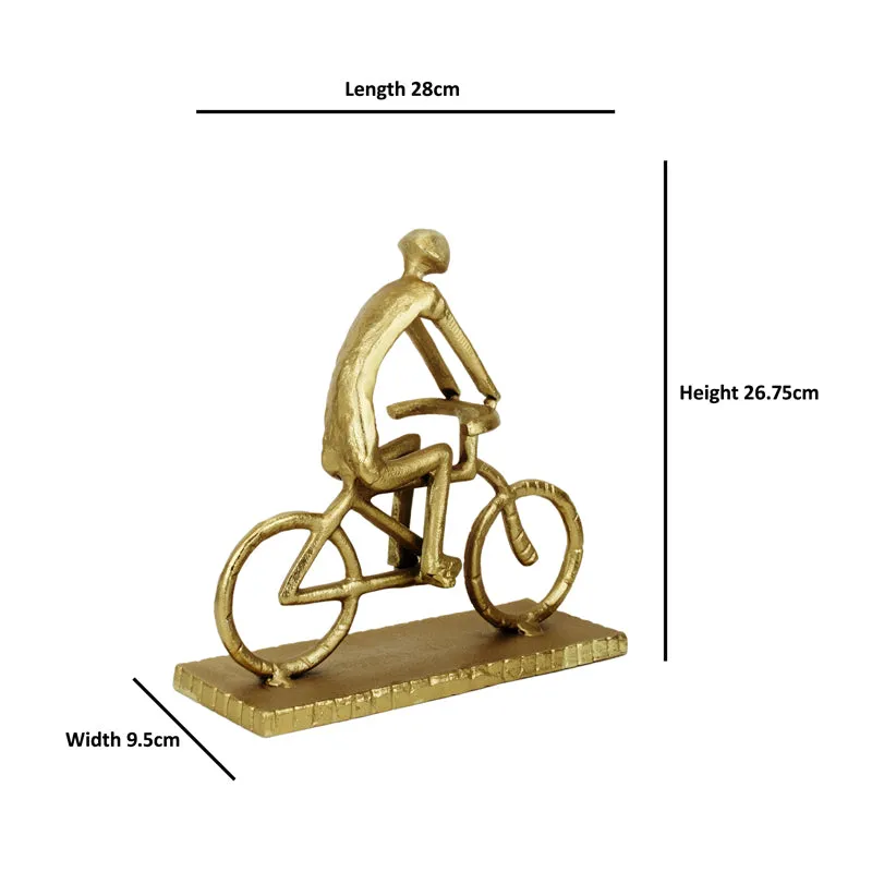 Cycling All Day Showpiece - Gold media 4