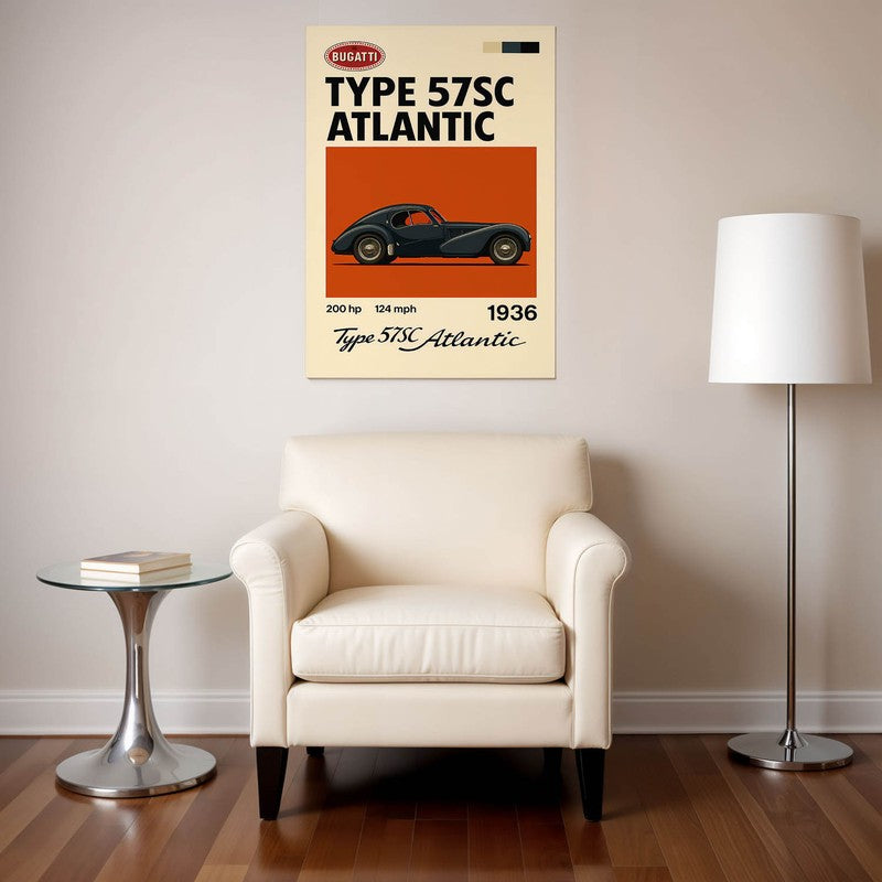 Classic Atlantic Wall Poster