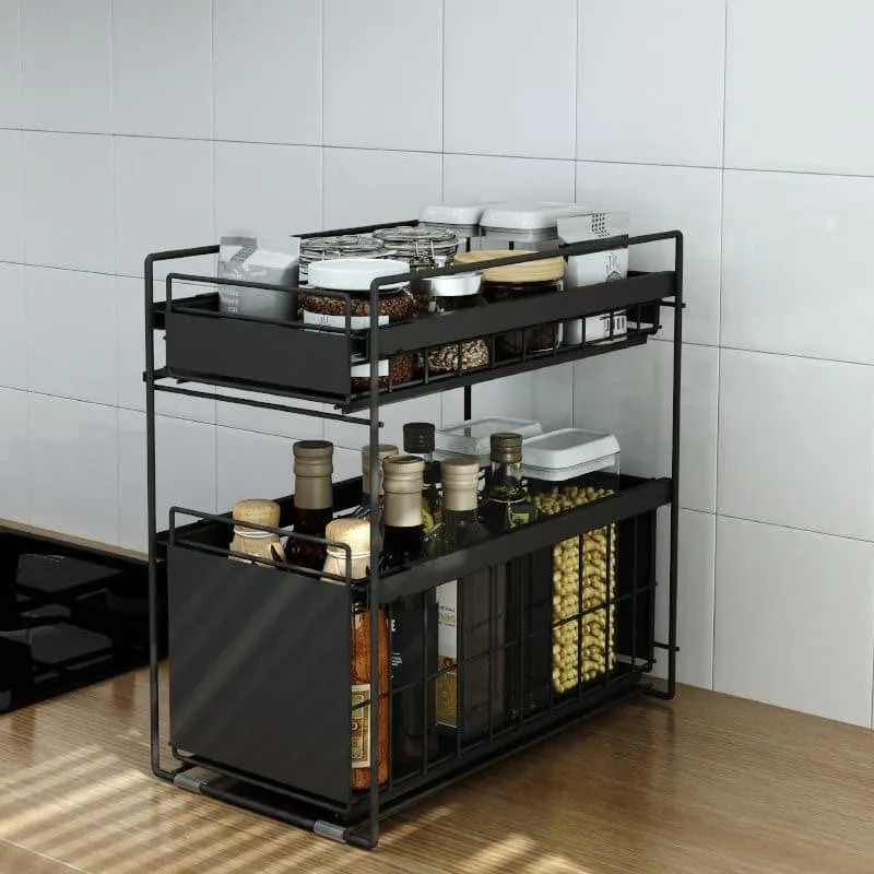 Essentio Carbon Steel Rack - Black media 1