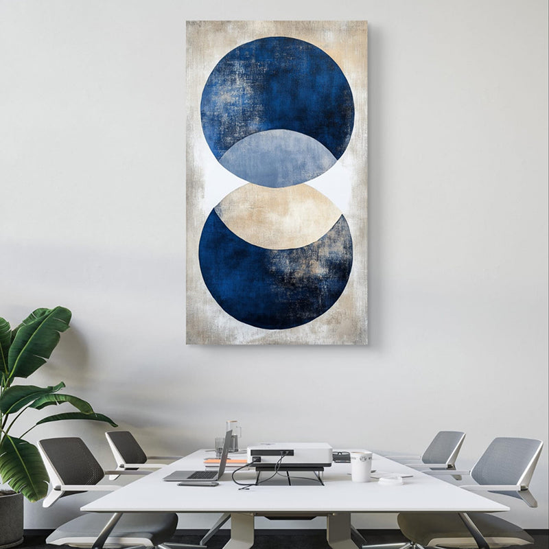 Lapis Eclipse Wall Painting