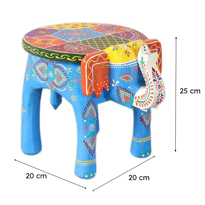 Regal Hastina III Mango Wood Stool media 7