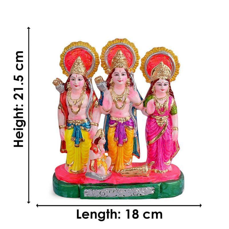 Ram Darbar Terracotta Idol media 4