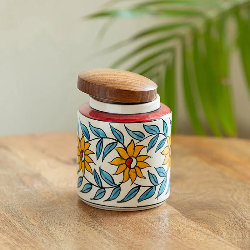 Sunny Skies Ceramic Jar - 600 mL media 1