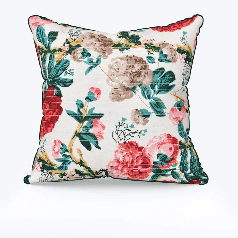Mansa Floral Cushion Cover - Set Of Five media 3