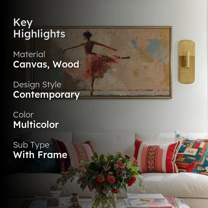 Luminous Canvas Wall Painting With Frame media 2