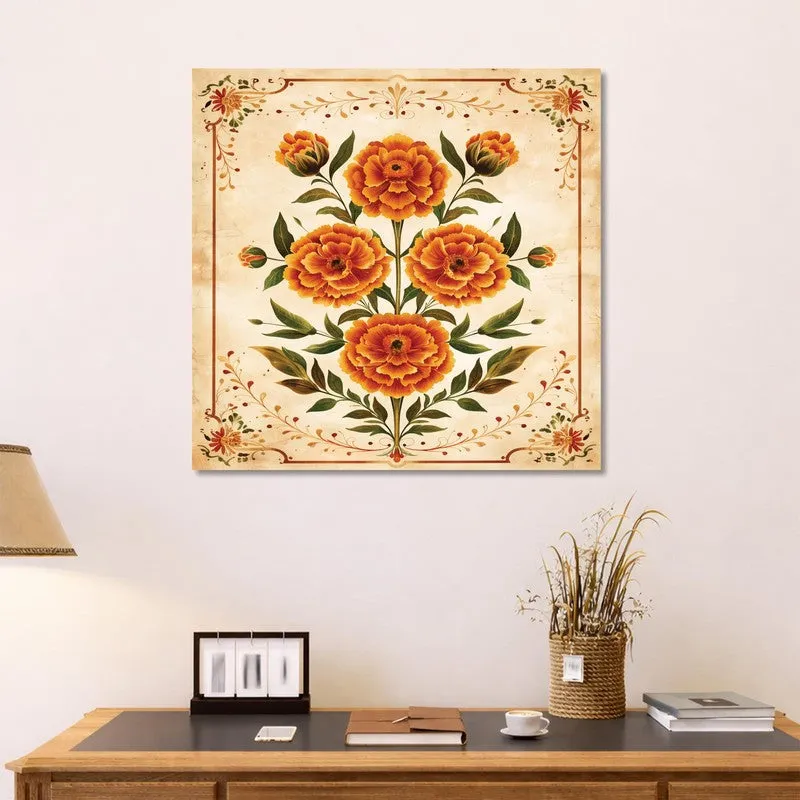 Bloom Pattern Canvas Wall Art media 3