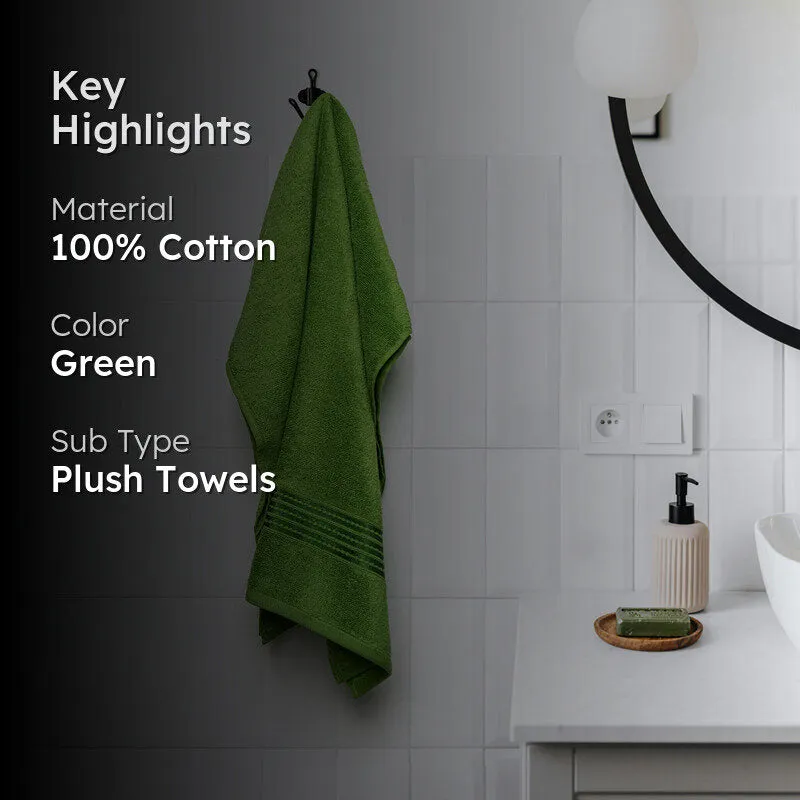 Micro Cotton LuxeDry Soothe Bath Towel - Green media 2
