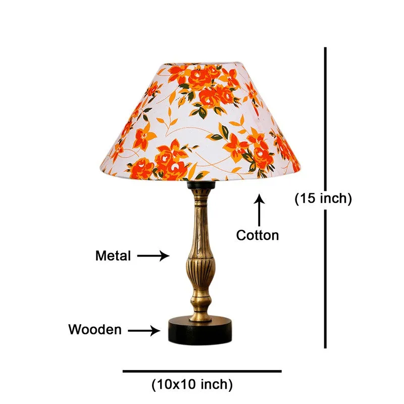 Aurelo Tiro Wooden Table Lamp - Multicolor media 8