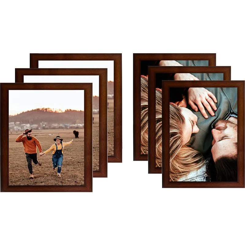 Rafiki Photo Frame (Brown) - Set Of Six media 3