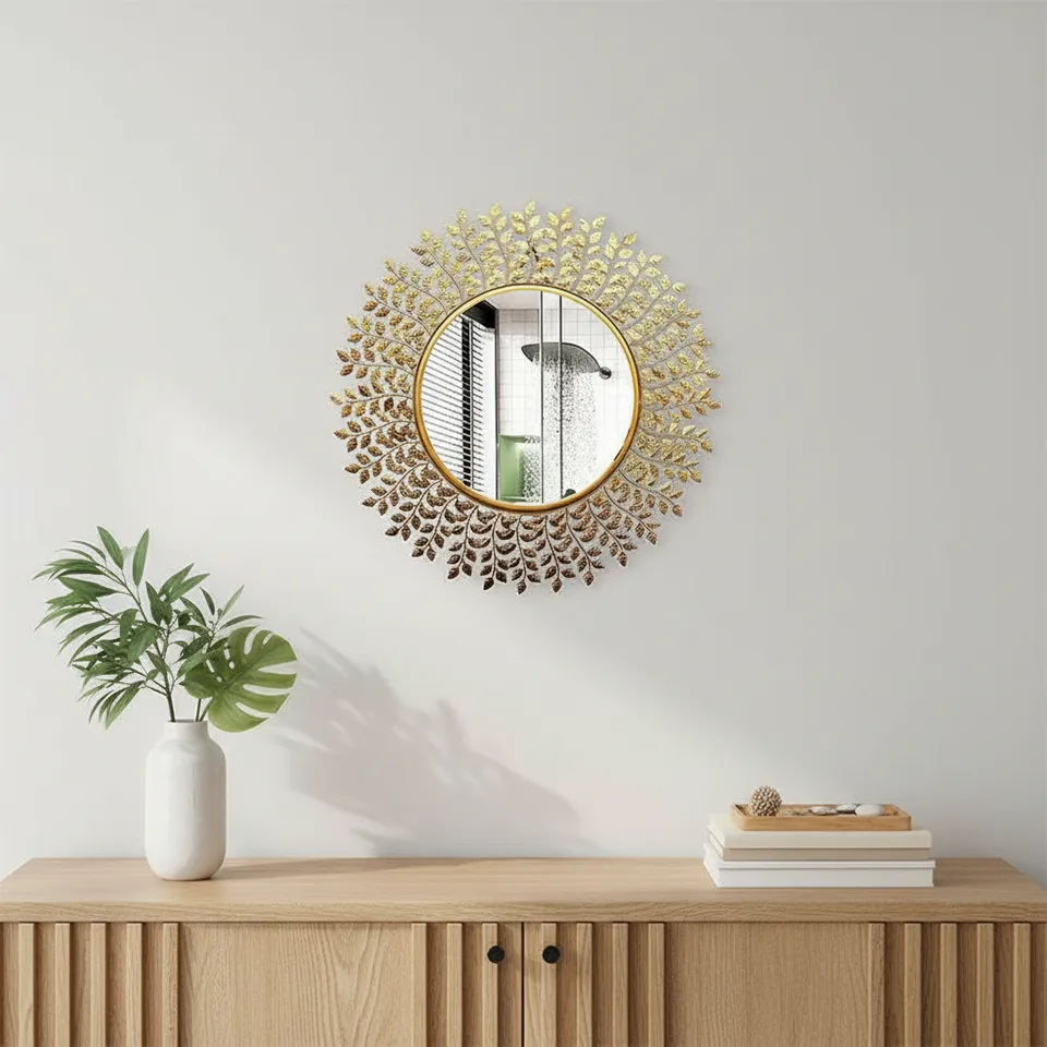 Grama Bloom Wall Mirror media 1