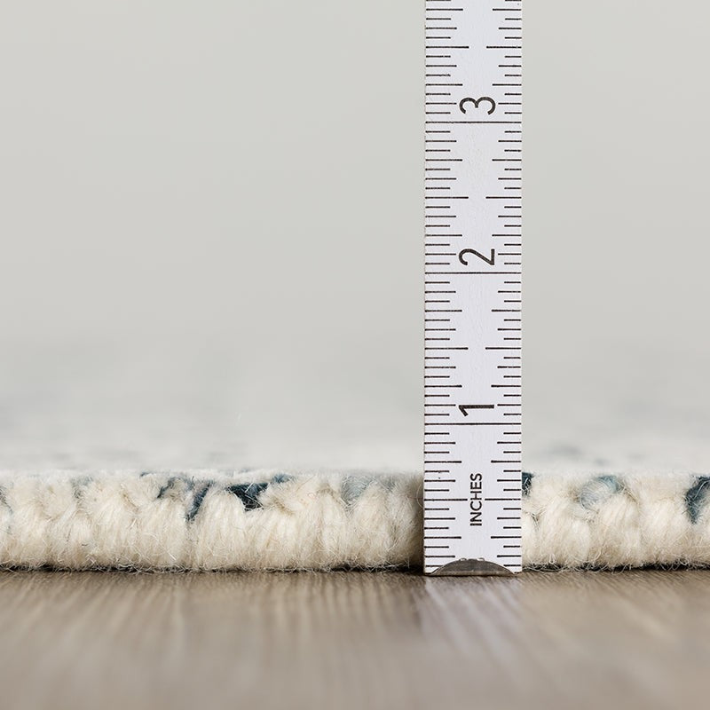 Timeless Textures Hand Tufted Wool Rug - Charcoal & White media 9
