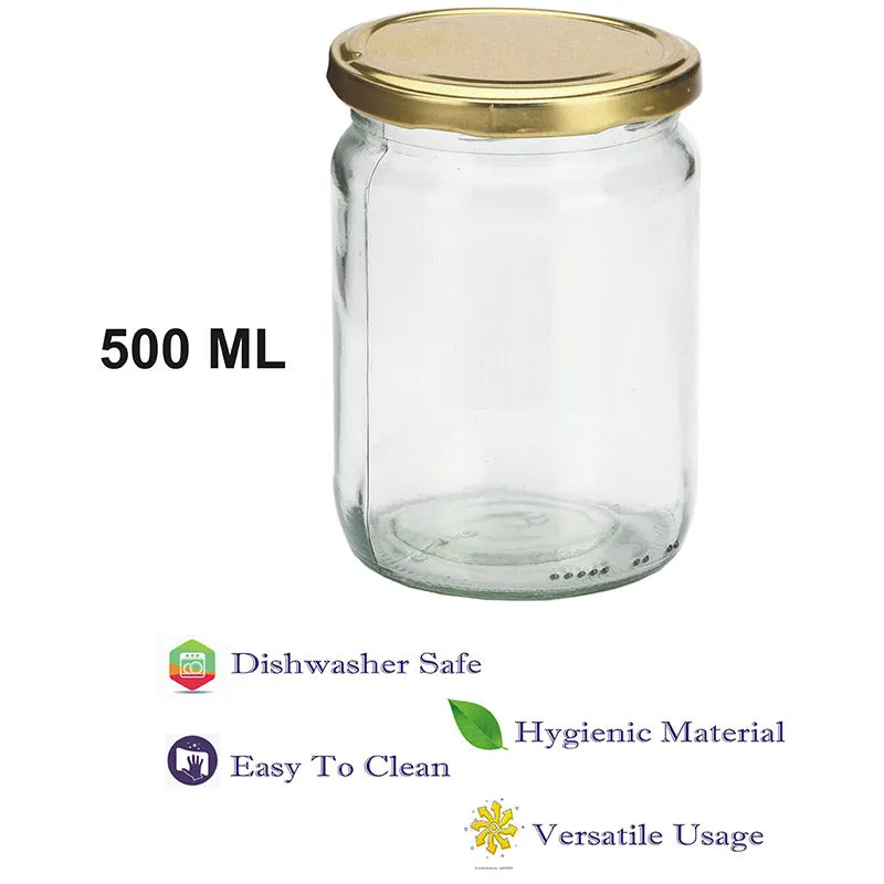 Sona Storage Jar (500 mL Each) - Set Of Eight media 5