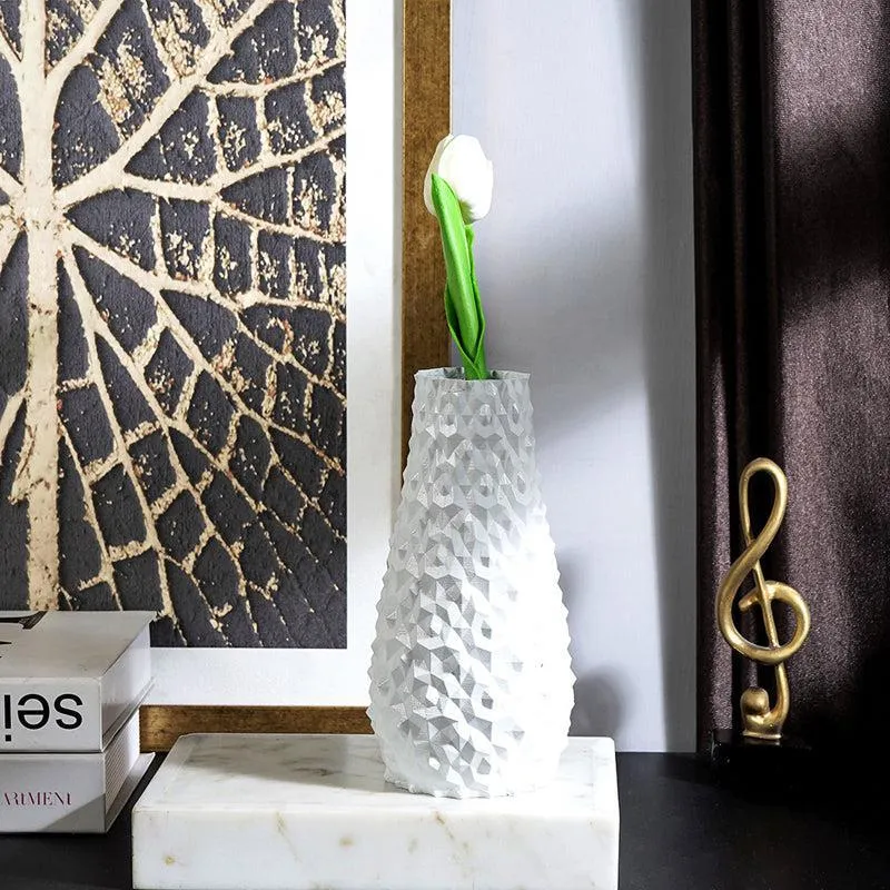 Stone Flair Handcrafted Resin Vase media 3