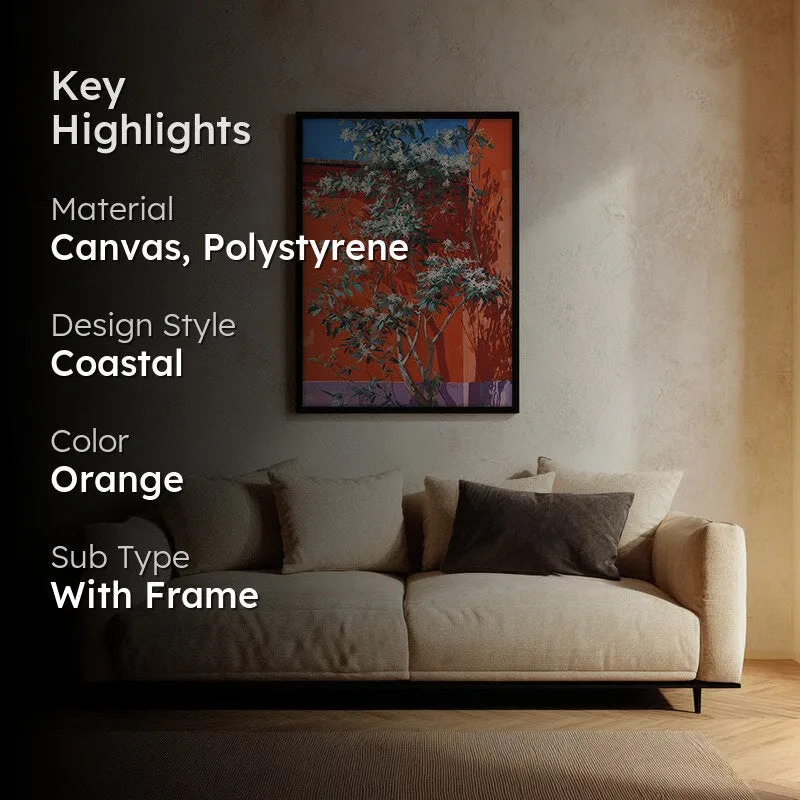 Autumra Canvas Wall Painting With Black Frame media 2