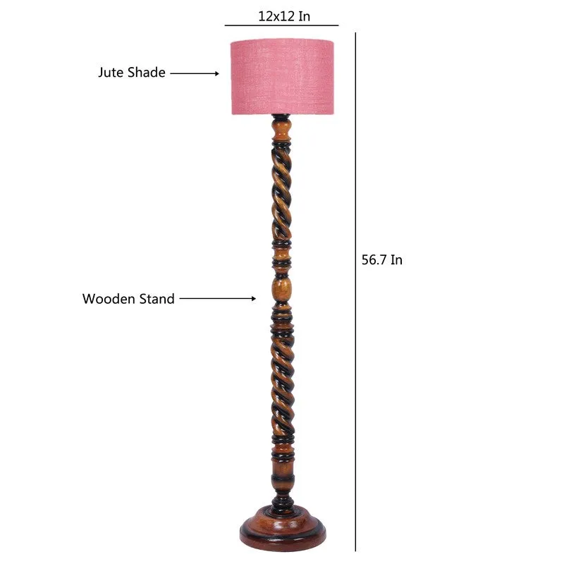 HaloCylinder Floor Lamp (Pink) media 8