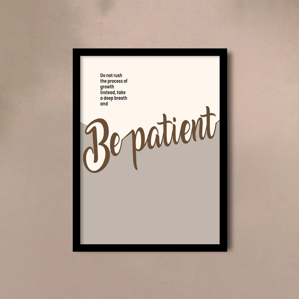 Inspirational Word Wall Painting With Frame - Set Of Four media 8