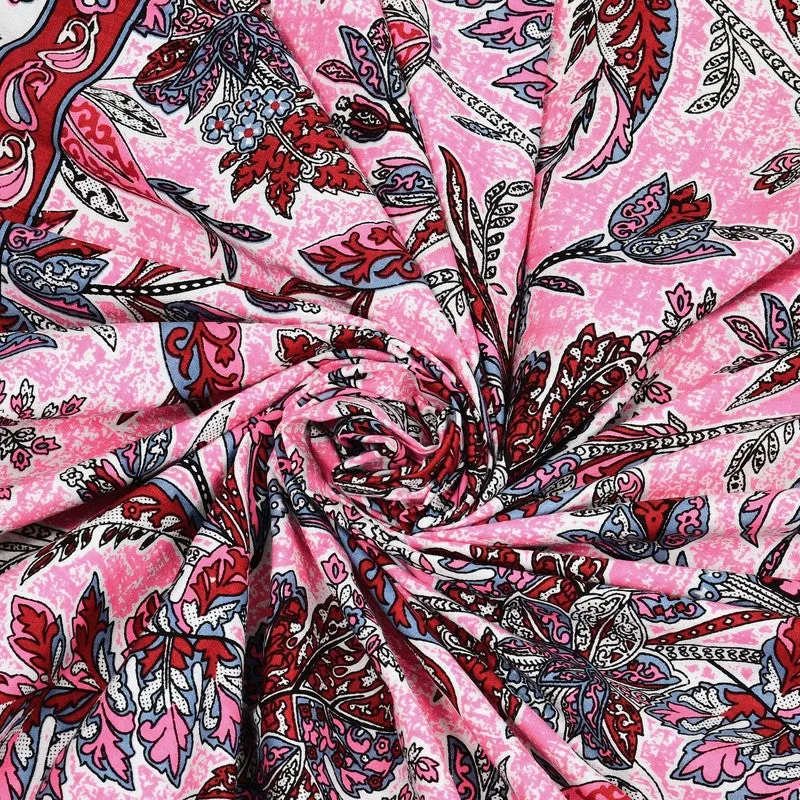 RoyalSlumber Cotton Bedsheet (Pink) - 144 TC media 6