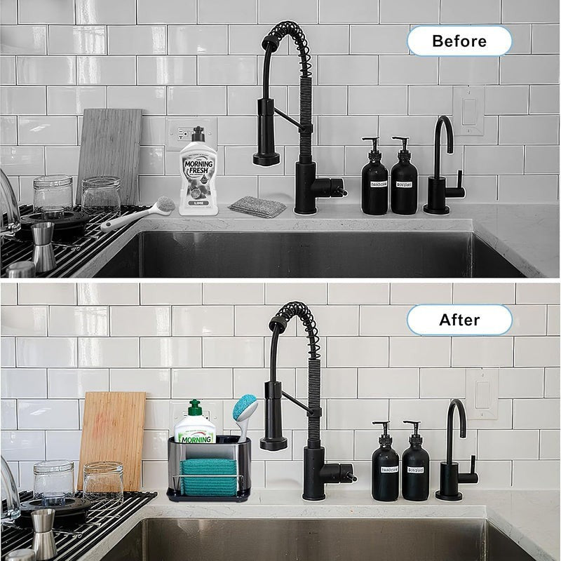 Ejio Kitchen Sink Organizer media 9