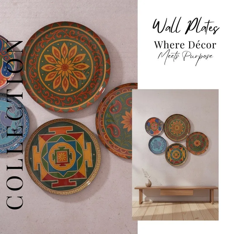 Blooming Bliss Wall Plates - Set of Five media 10