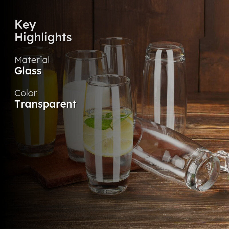 Morlen Drinking Glass(290 mL) - Set Of Six media 2