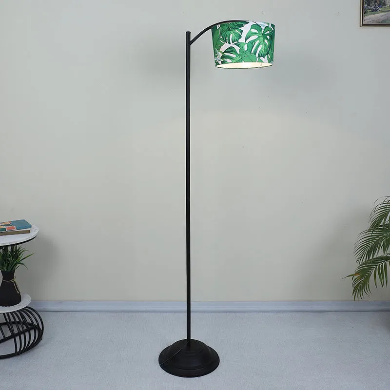 Kaizen Printed Arched Iron Floor Lamp media 2
