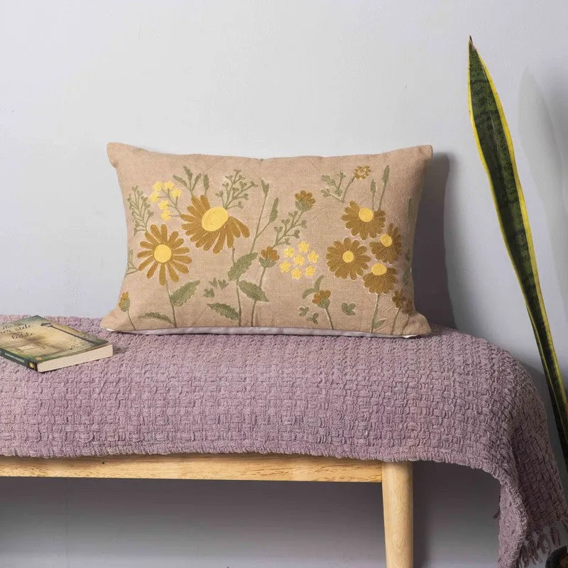 Dandelion Cotton Cushion Cover media 1