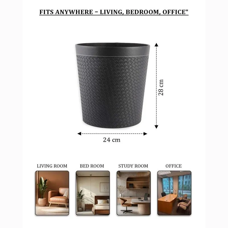 AarviDecor EcoForm Faux Leather Dustbin media 8