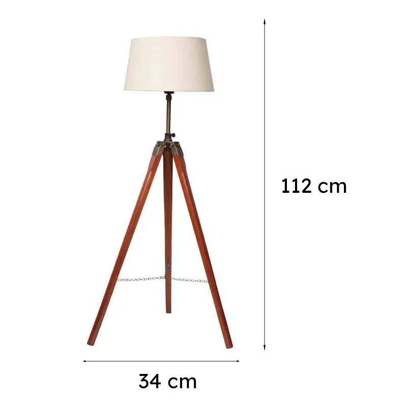 Tall Tales Tripod Floor Lamp - Off White media 9