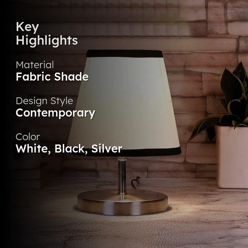 Vidro Fabric Table Lamp - White media 2