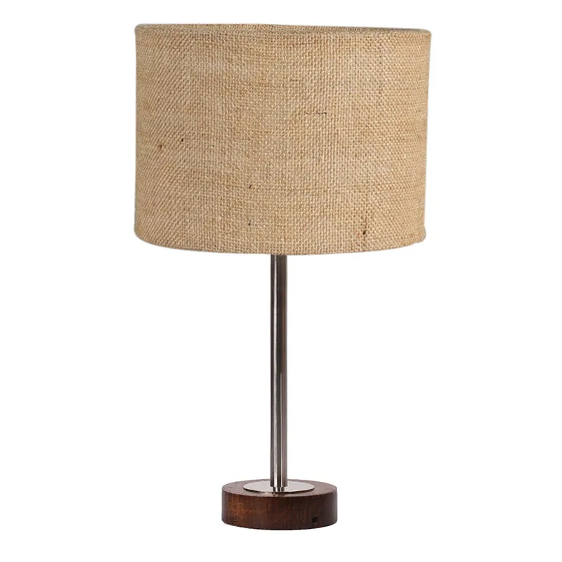 Sienna I Rodin Wooden Table Lamp - Beige,Silver,Brown media 4
