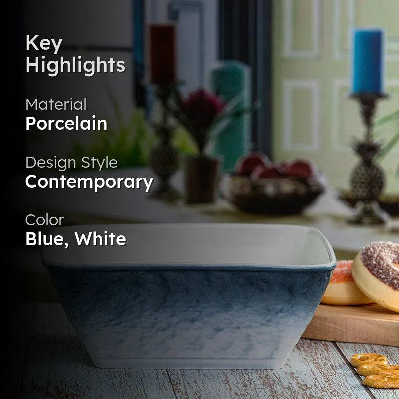 Clover Blue Serving Bowl (1750 ML) media 2