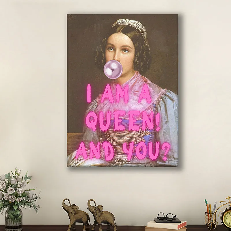 I'm A Queen Wall Art media 2
